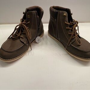 Brown Leather Men's Boots